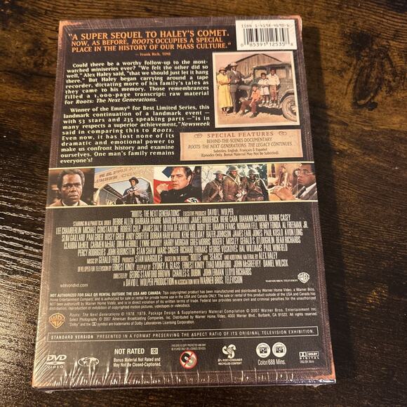 Roots: the Next Generations (DVD, 1979) - Picture 2 of 2